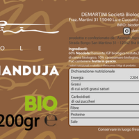 Crema Gianduja Biologica 200g