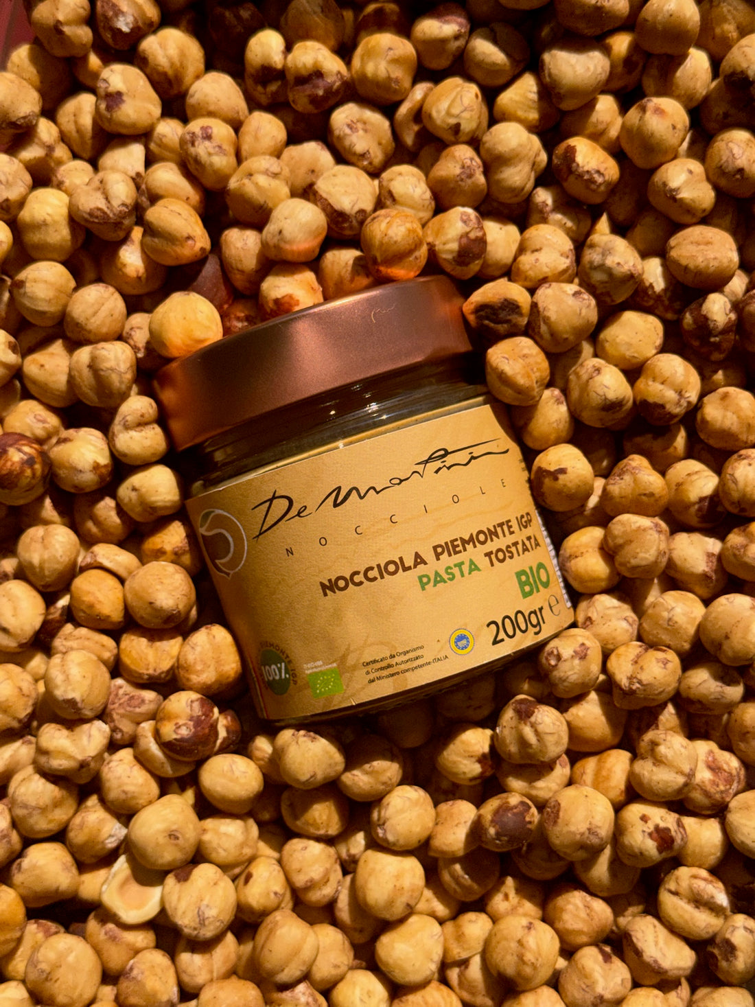 Pasta di nocciole IGP Biologica